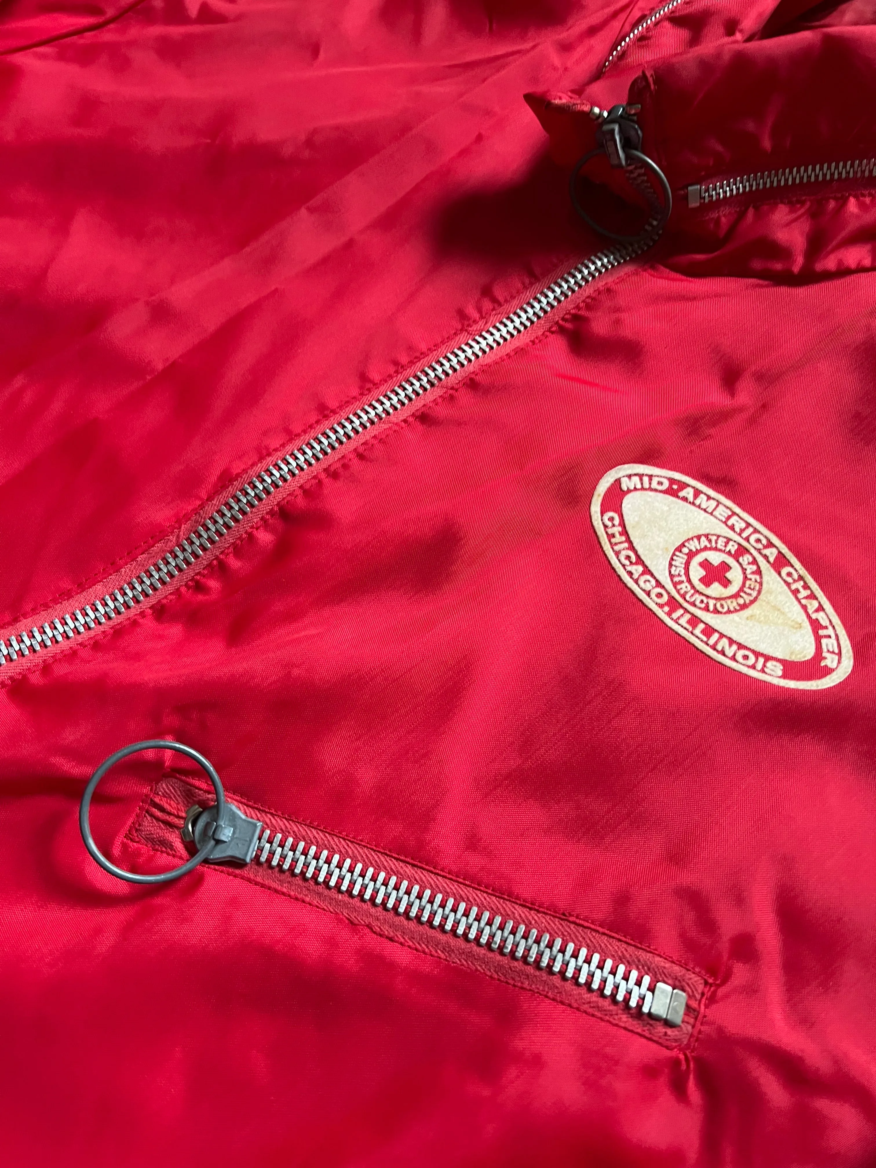 1970s Chicago Water Safety Instructor Windbreaker