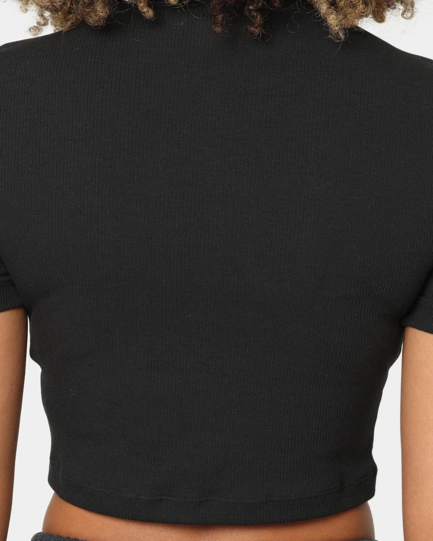 Adidas Women's Cropped T-Shirt Black