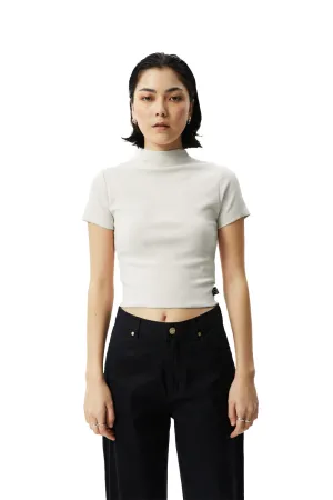 Afends Womens Iconic Hemp Ribbed Tee