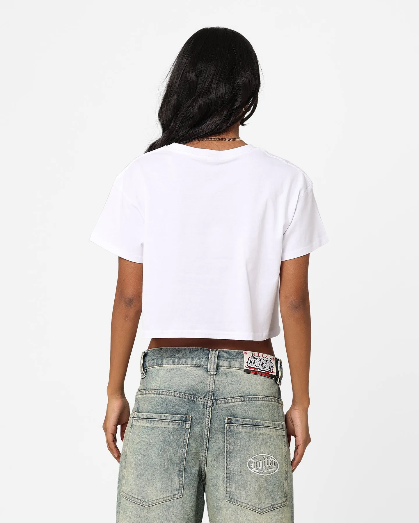 AS Colour Women's Crop T-Shirt White