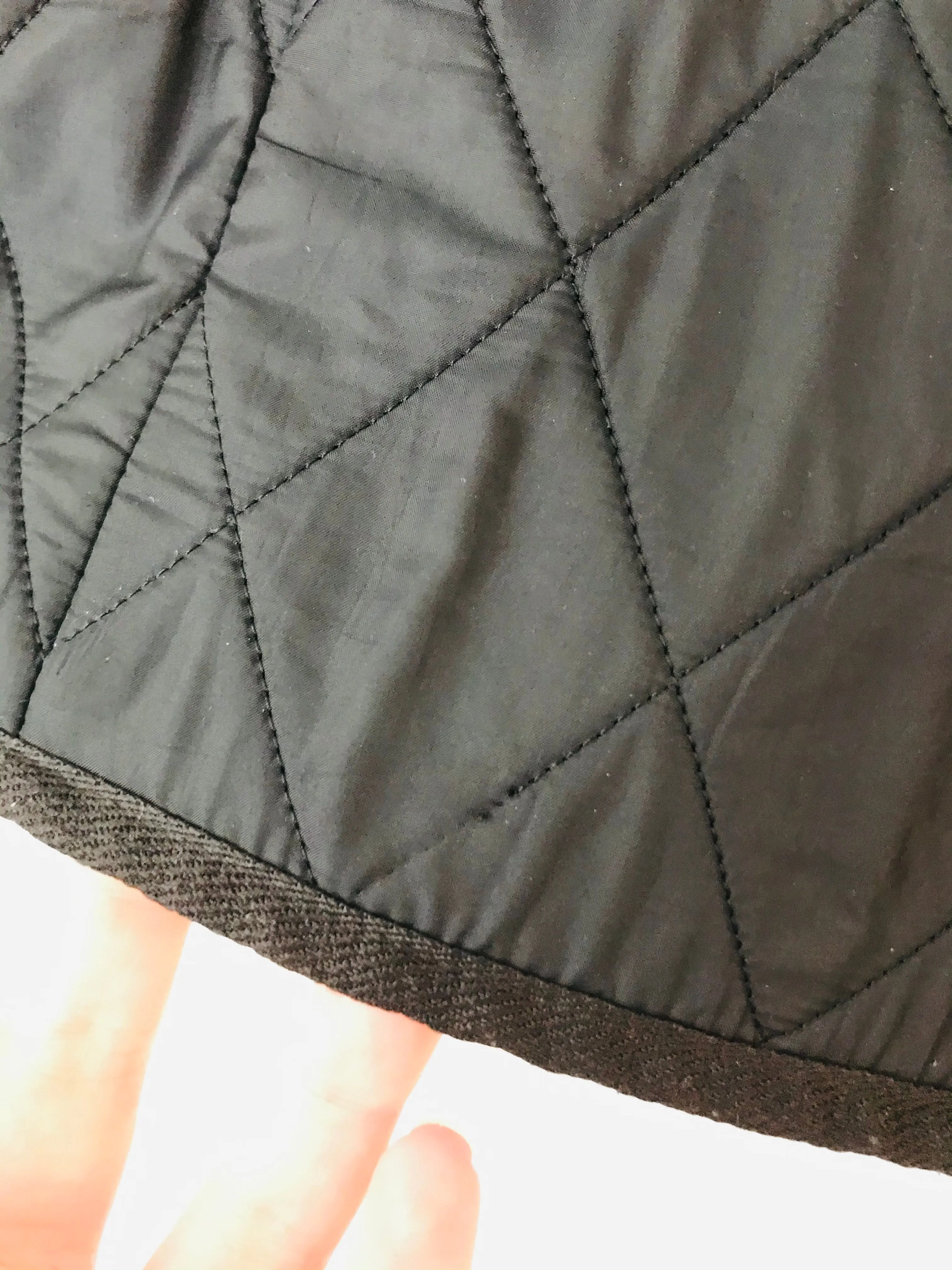 Barbour Women’s Quilted Jacket Coat | UK12 | Black