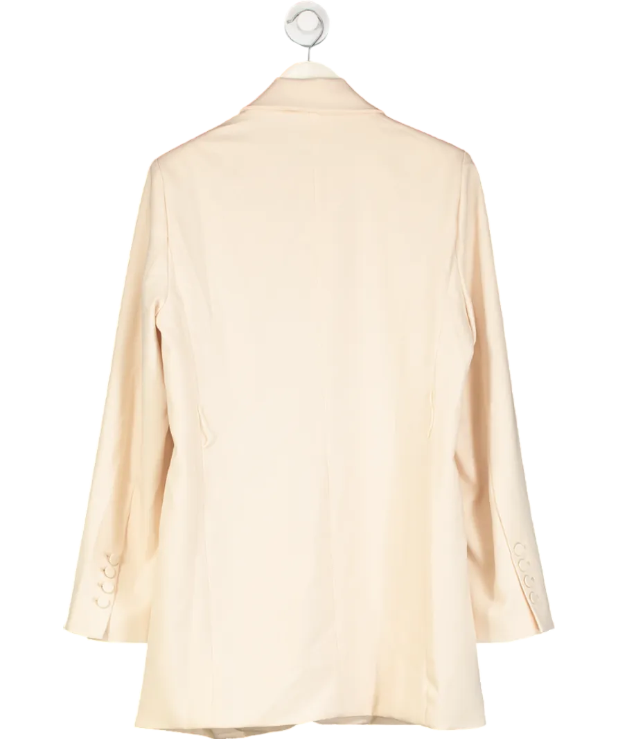BOA Beige Belted Blazer Dress UK XS