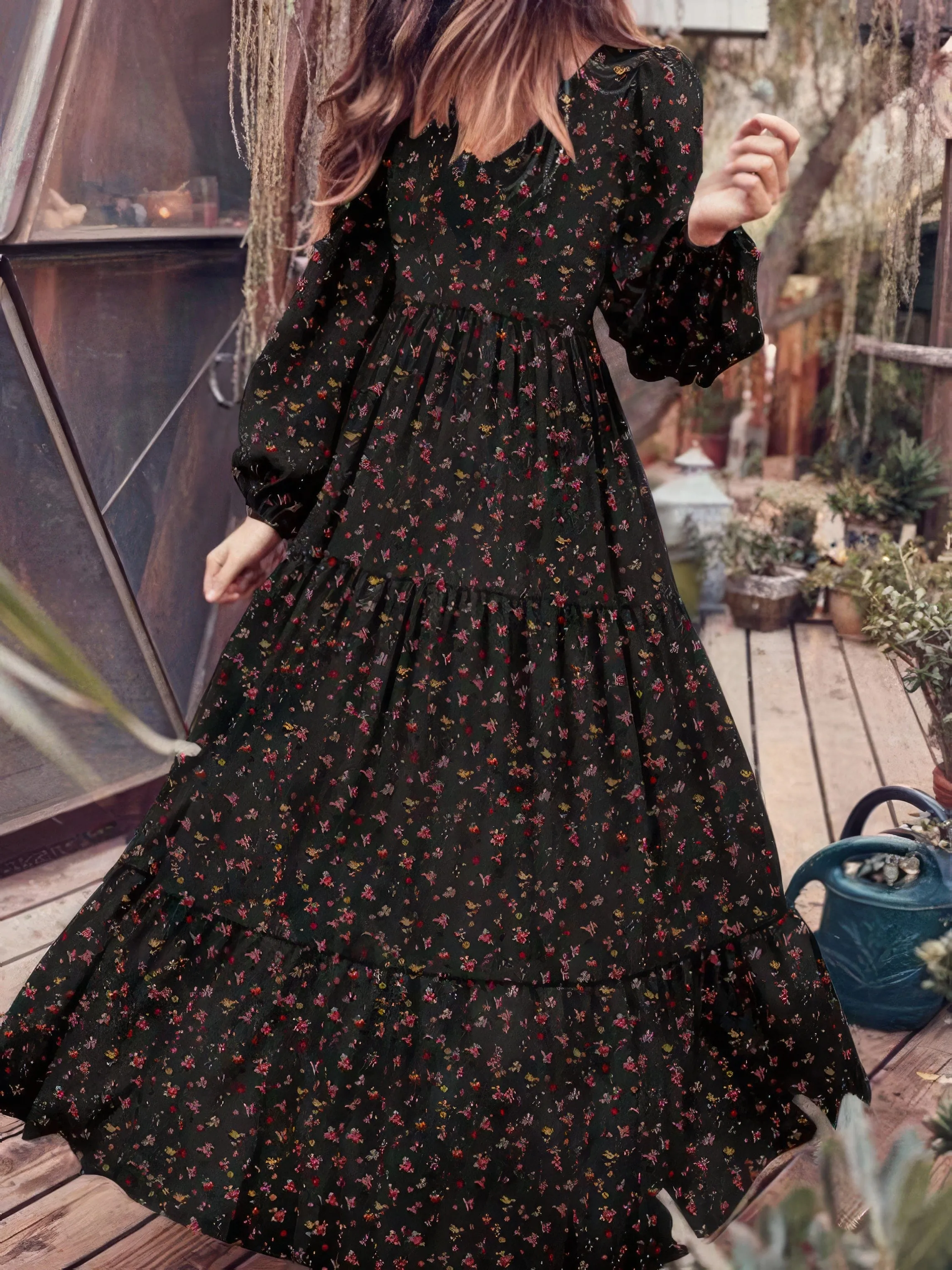 Bohemian Style Maxi Dress