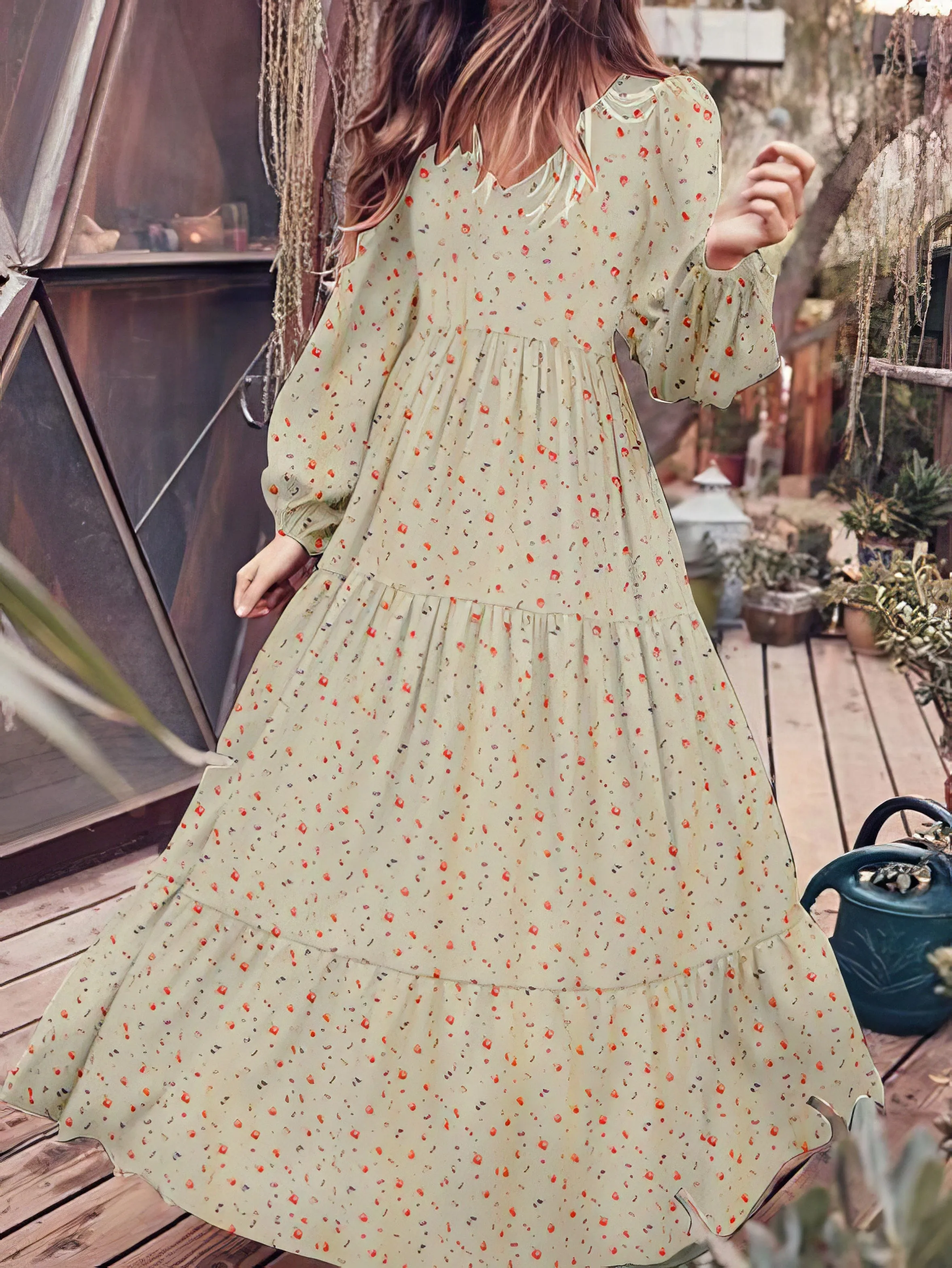 Bohemian Style Maxi Dress