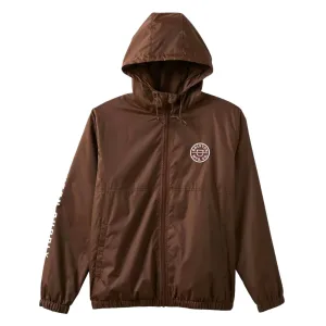 Brixton Claxton Crest Lightweight Jacket - Pinecone Brown