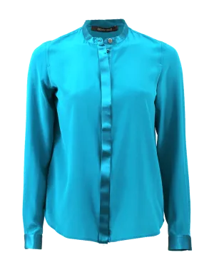 Button Down Silk Blouse