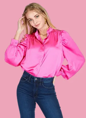 Candy Satin Blouse