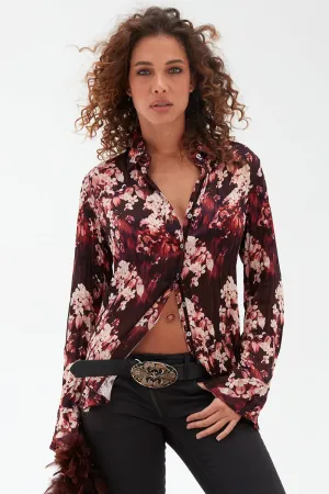 Covent Garden Button Down Shirt - Aubergine