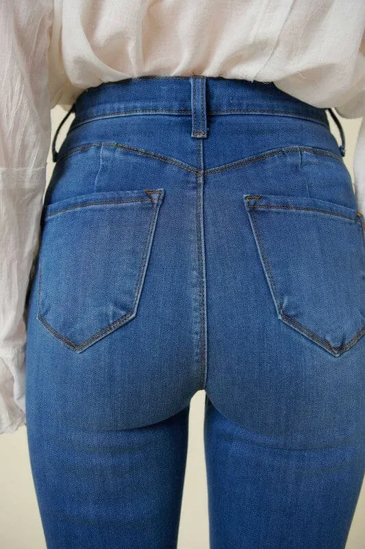 Curvy Flare Jeans - Vibrant M.i.U