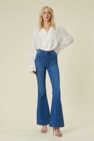 Curvy Flare Jeans - Vibrant M.i.U