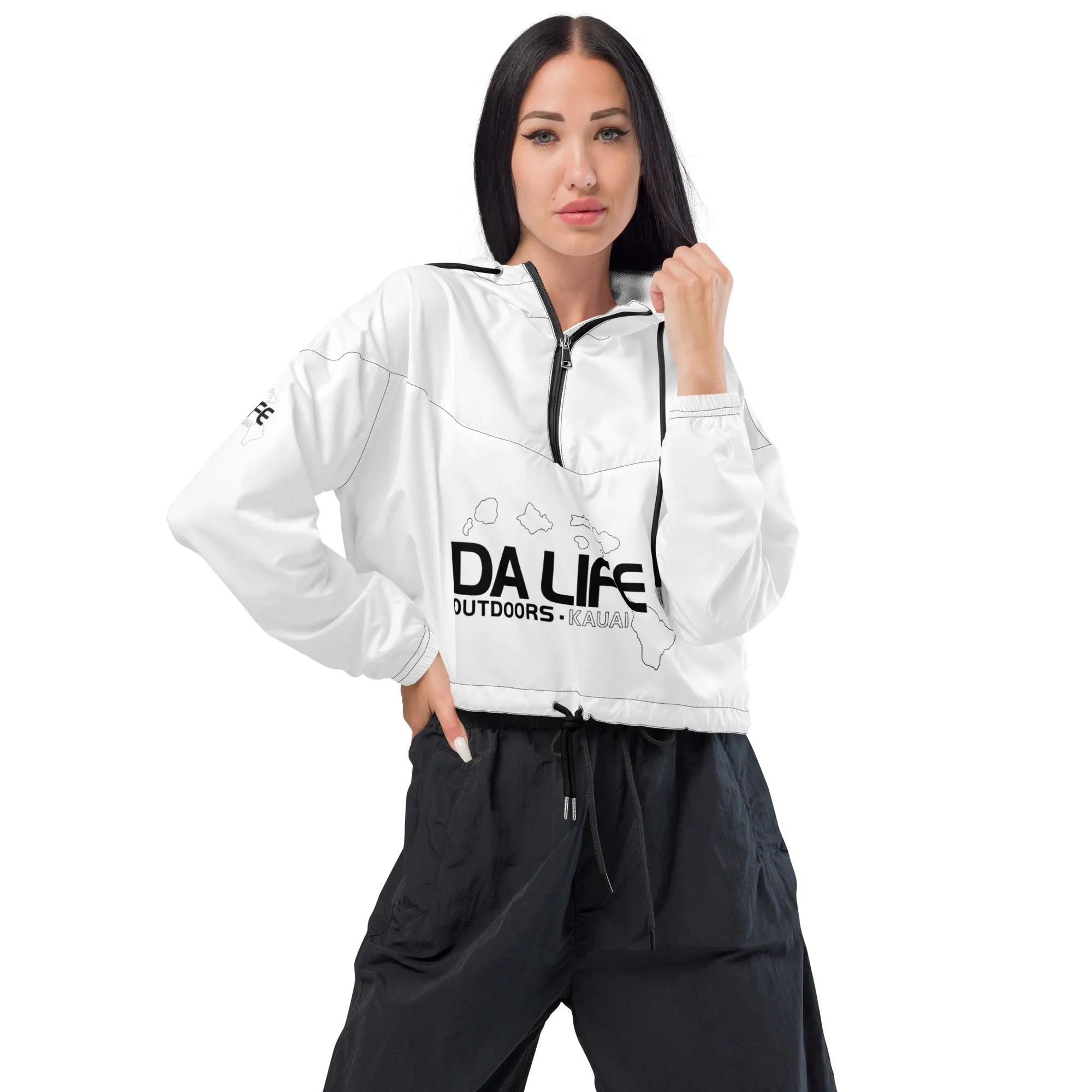 Da Life Women’s cropped windbreaker