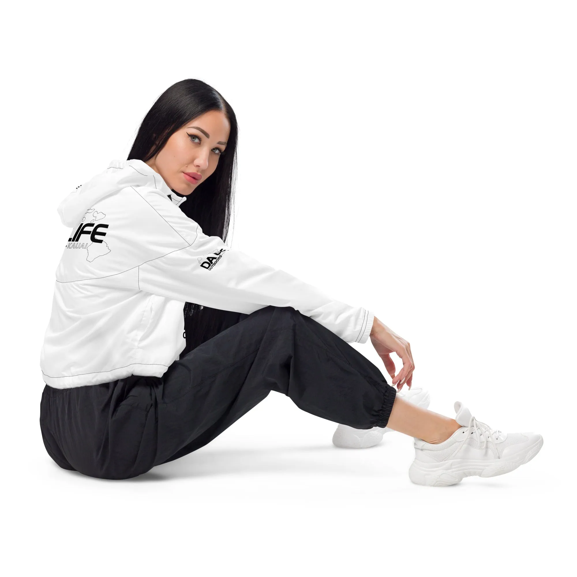 Da Life Women’s cropped windbreaker