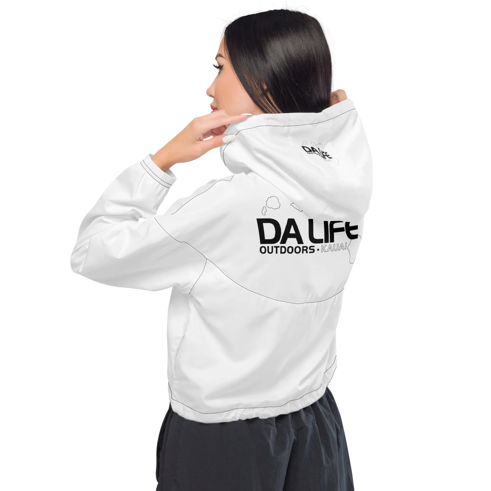 Da Life Women’s cropped windbreaker