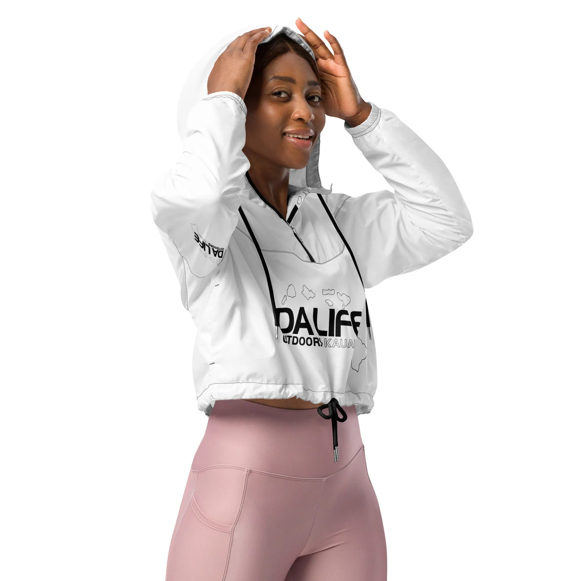 Da Life Women’s cropped windbreaker