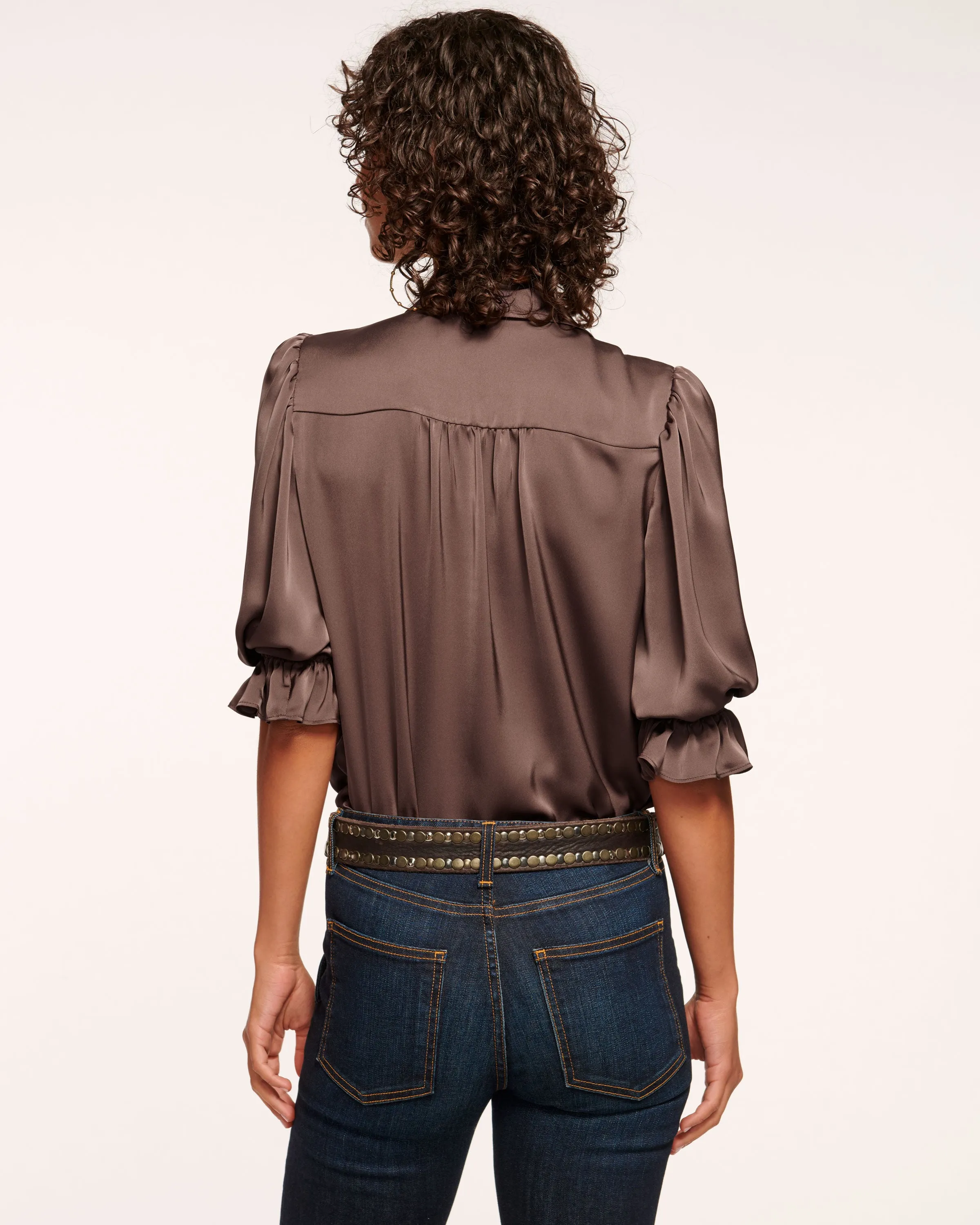 Dina Button Down Bodysuit