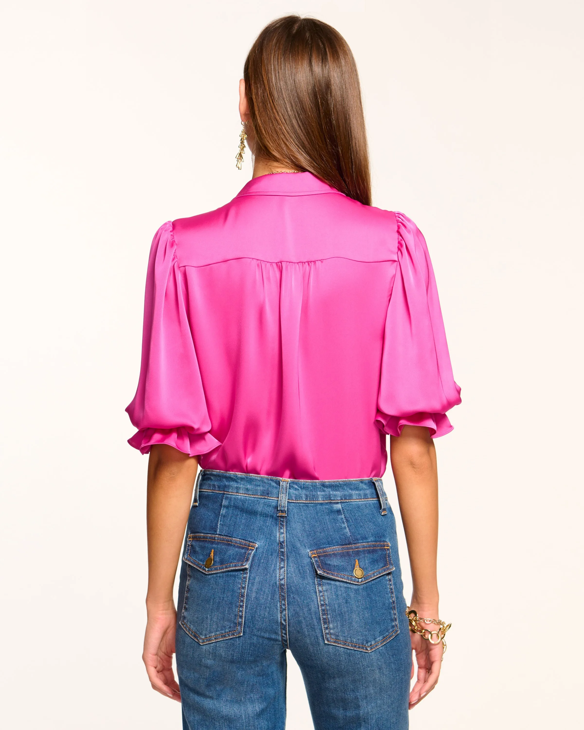 Dina Button Down Bodysuit
