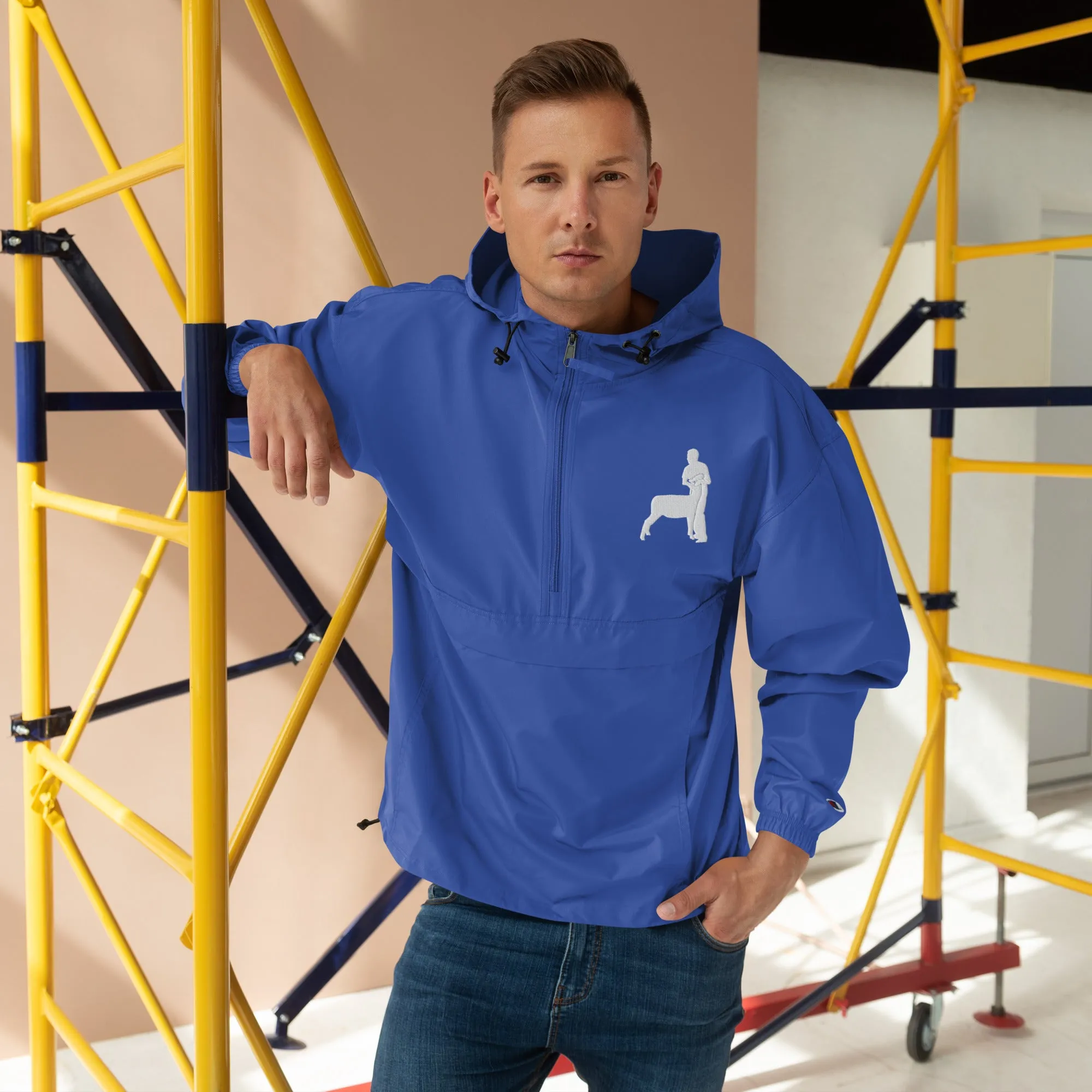 Embroidered Packable Jacket - Exhibitor Lamb Jacket - Wash Rack Pullover Jacket