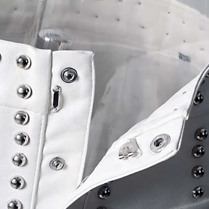 Faux Studded Skirt