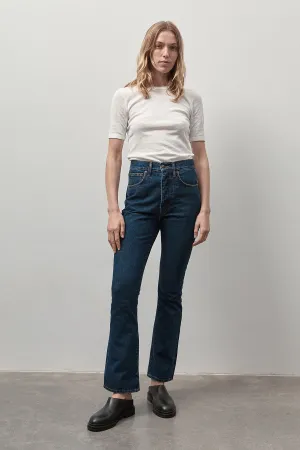 High Waist Indigo Jeans