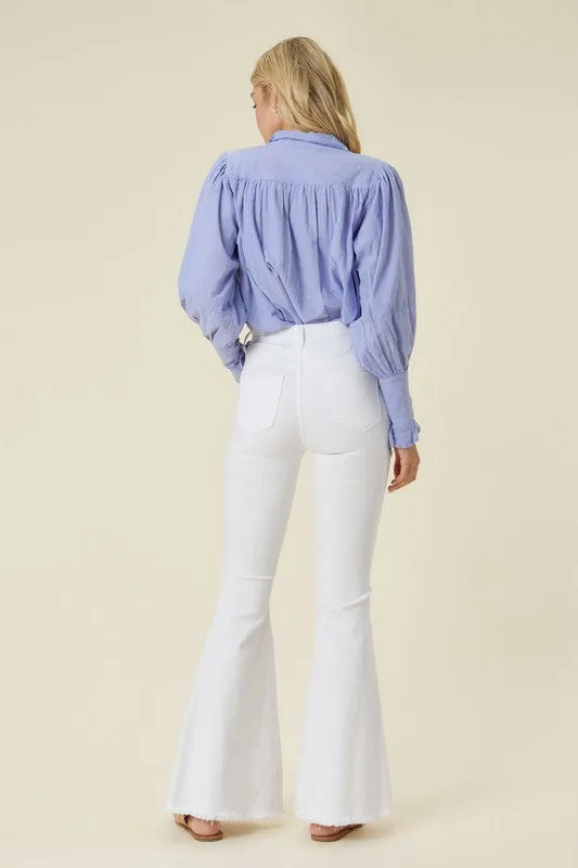 High Waisted Flare Jeans