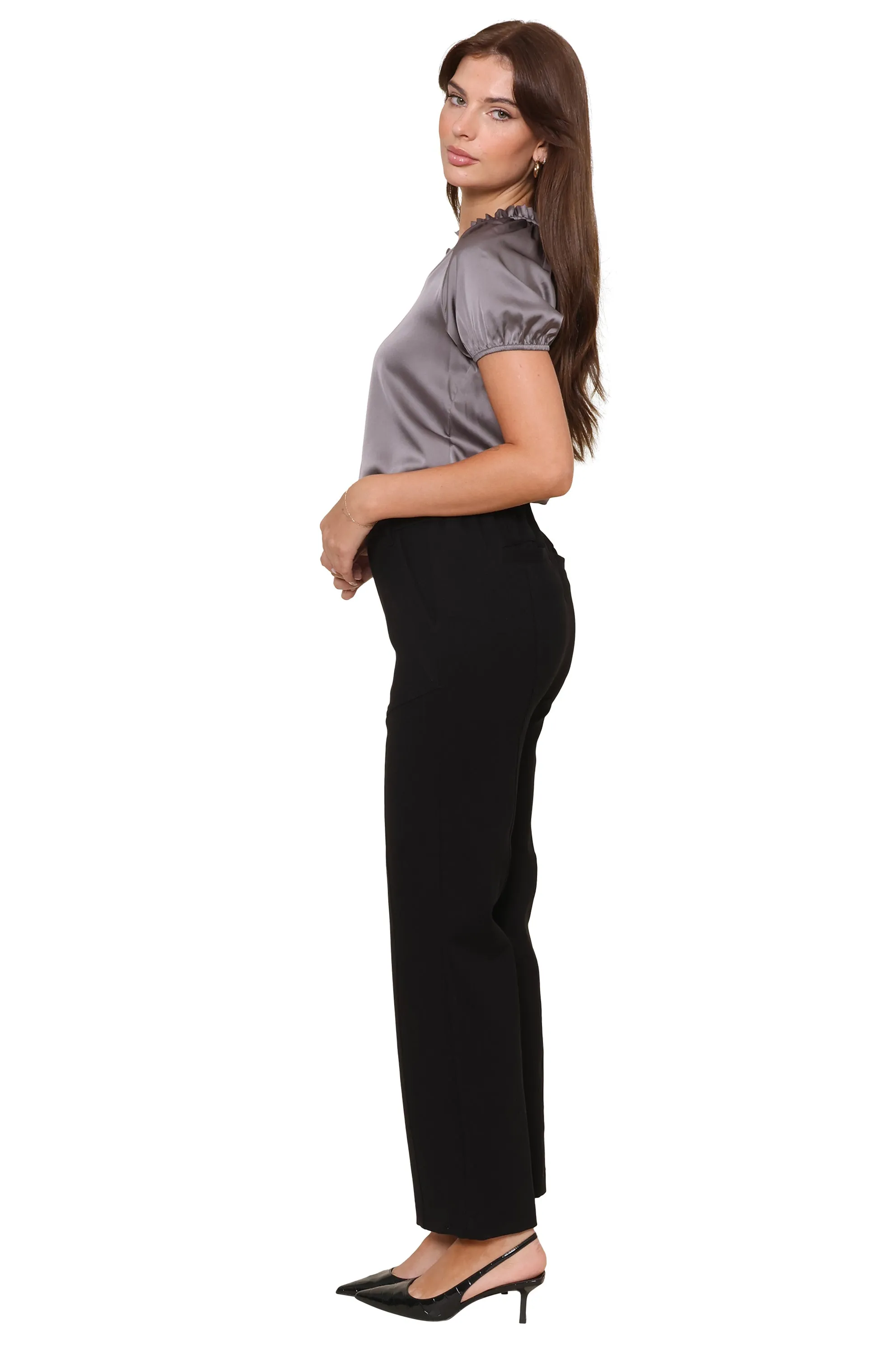 Jenn Button Down Short Sleeve Top