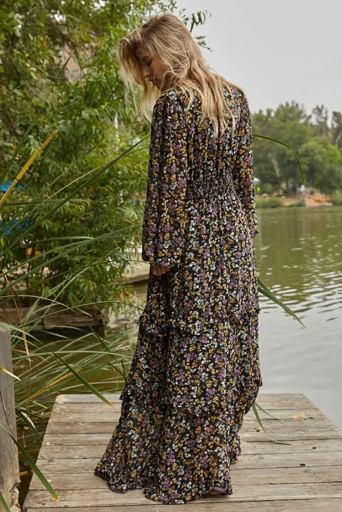 Kailey V-neck Maxi Dress