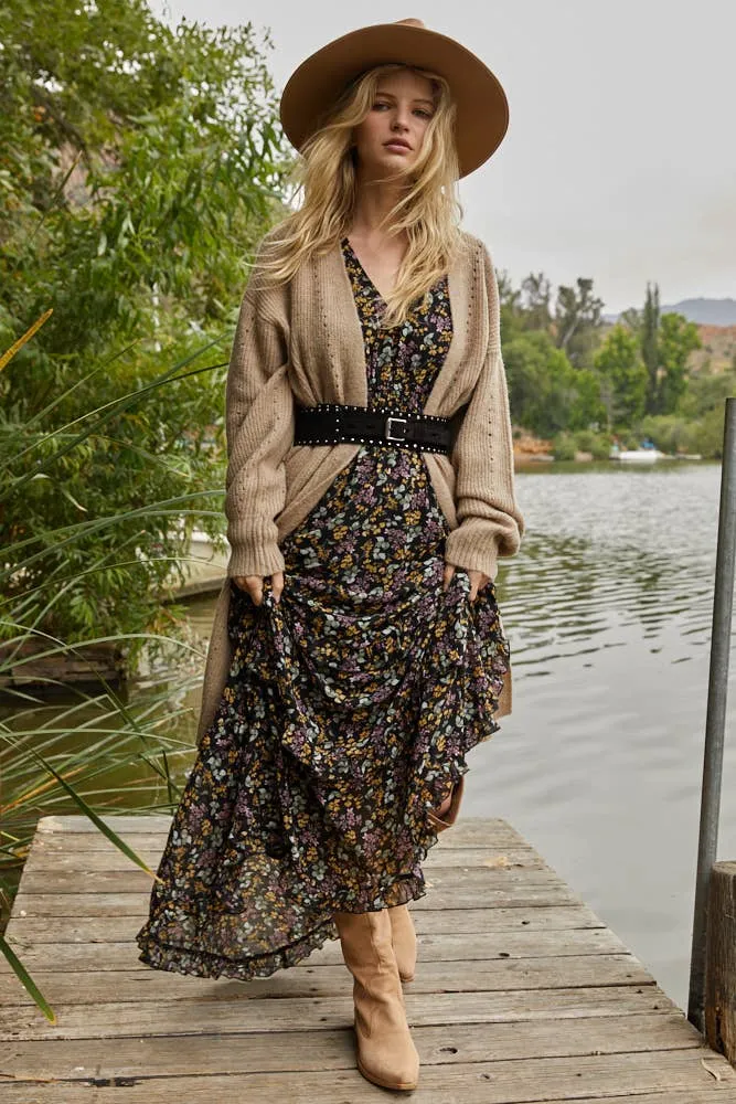 Kailey V-neck Maxi Dress