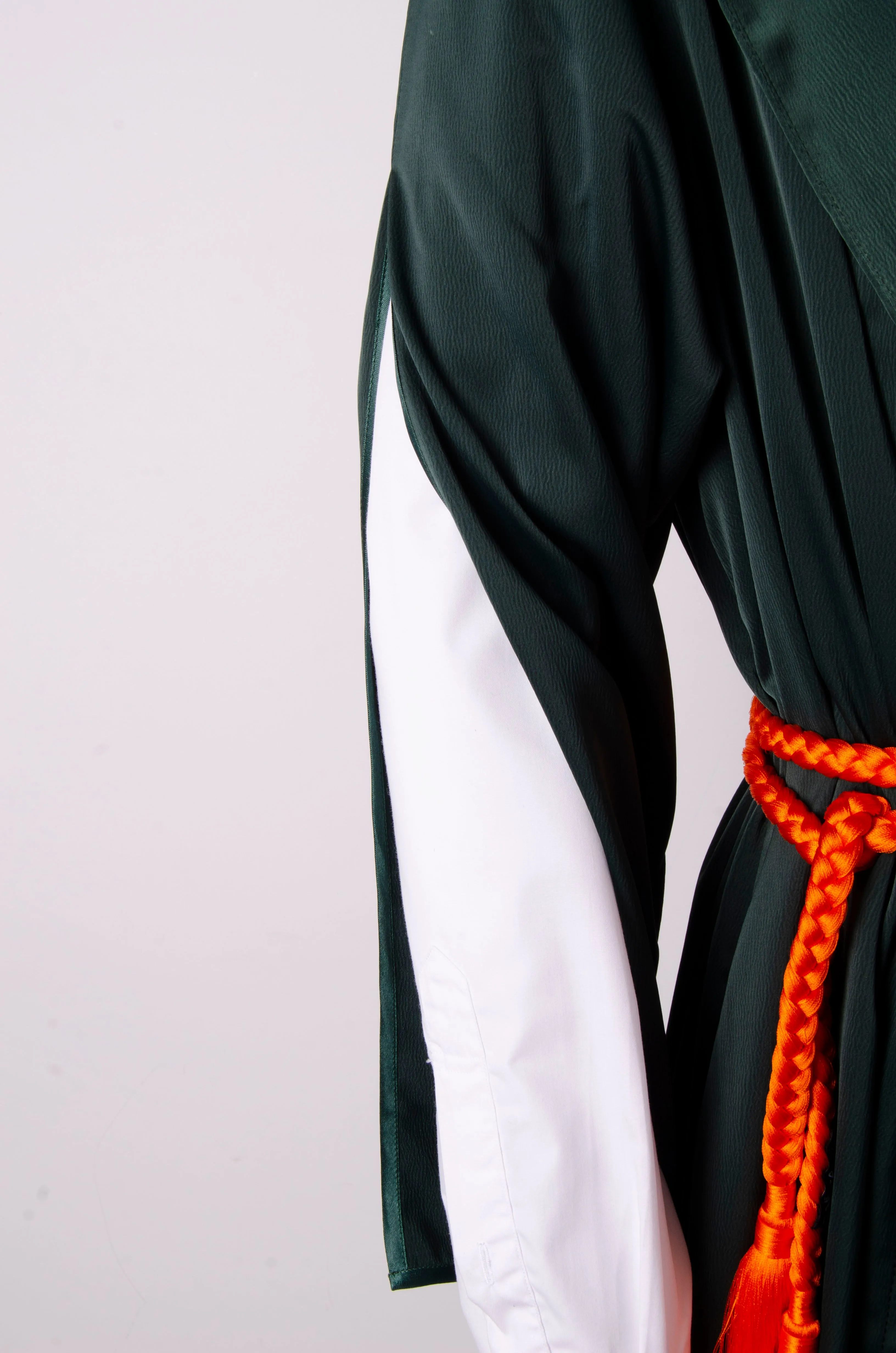 Long Green Abaya