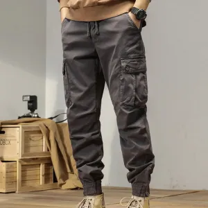 Men's Lightweight Cotton Cargo Pants with Relaxed Fit | Perfect for All Seasons