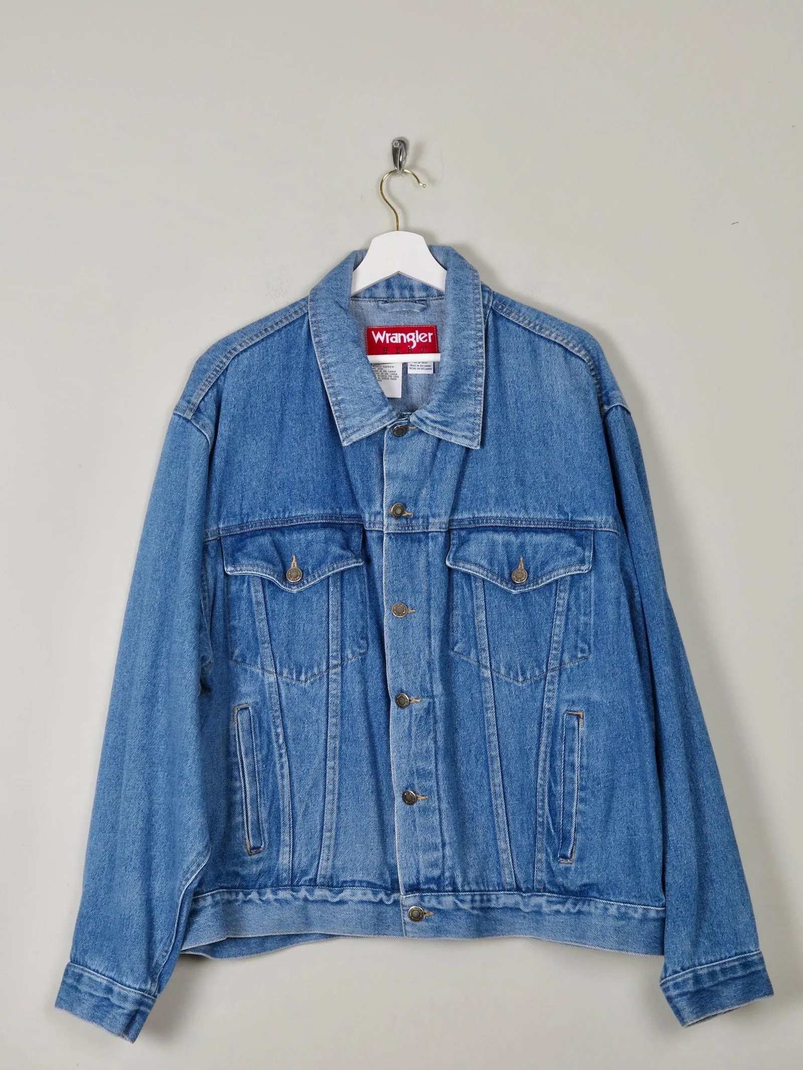 Men's Vintage Hero Wrangler Denim Jacket XL