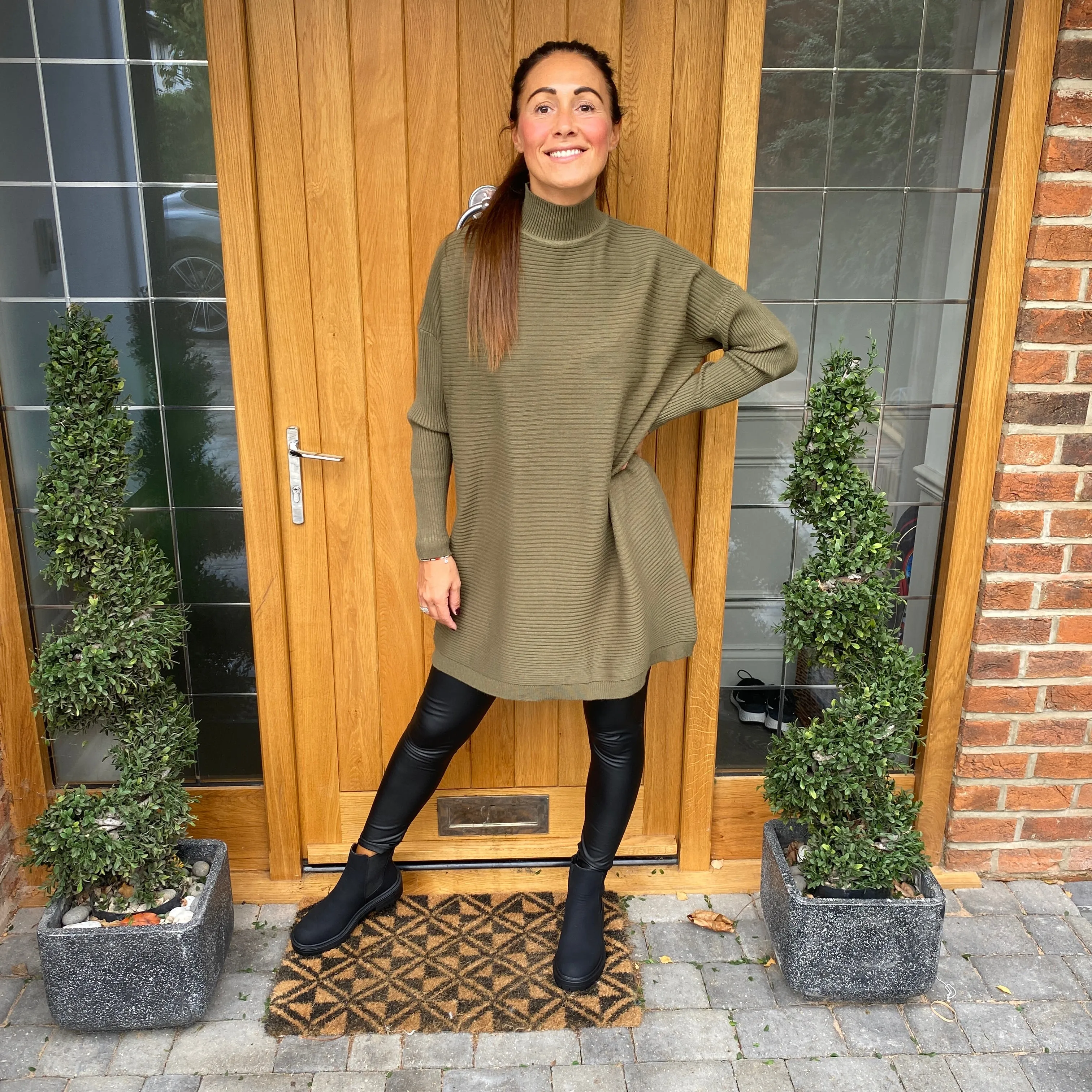 New Toma Ribbed Jumper Dress