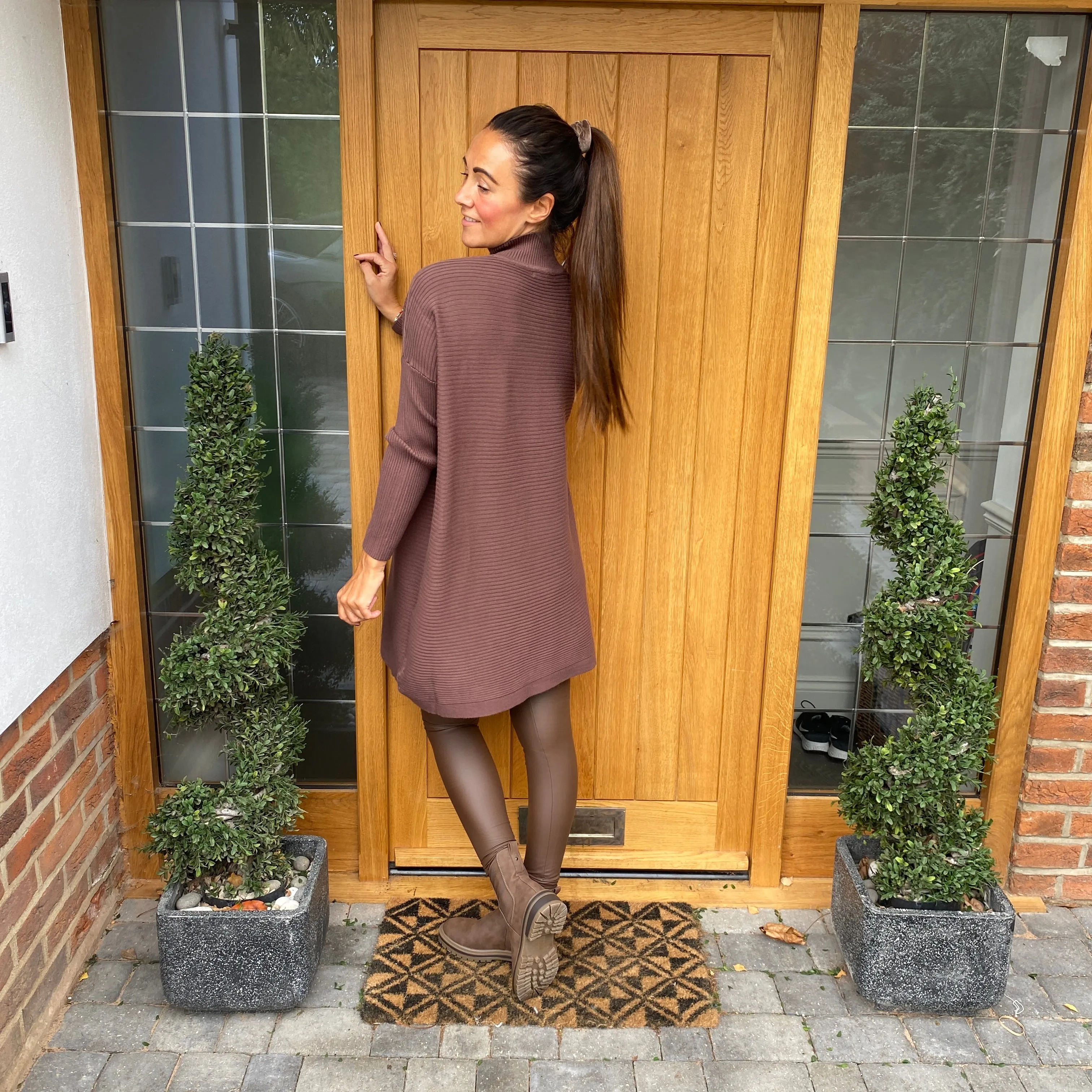 New Toma Ribbed Jumper Dress