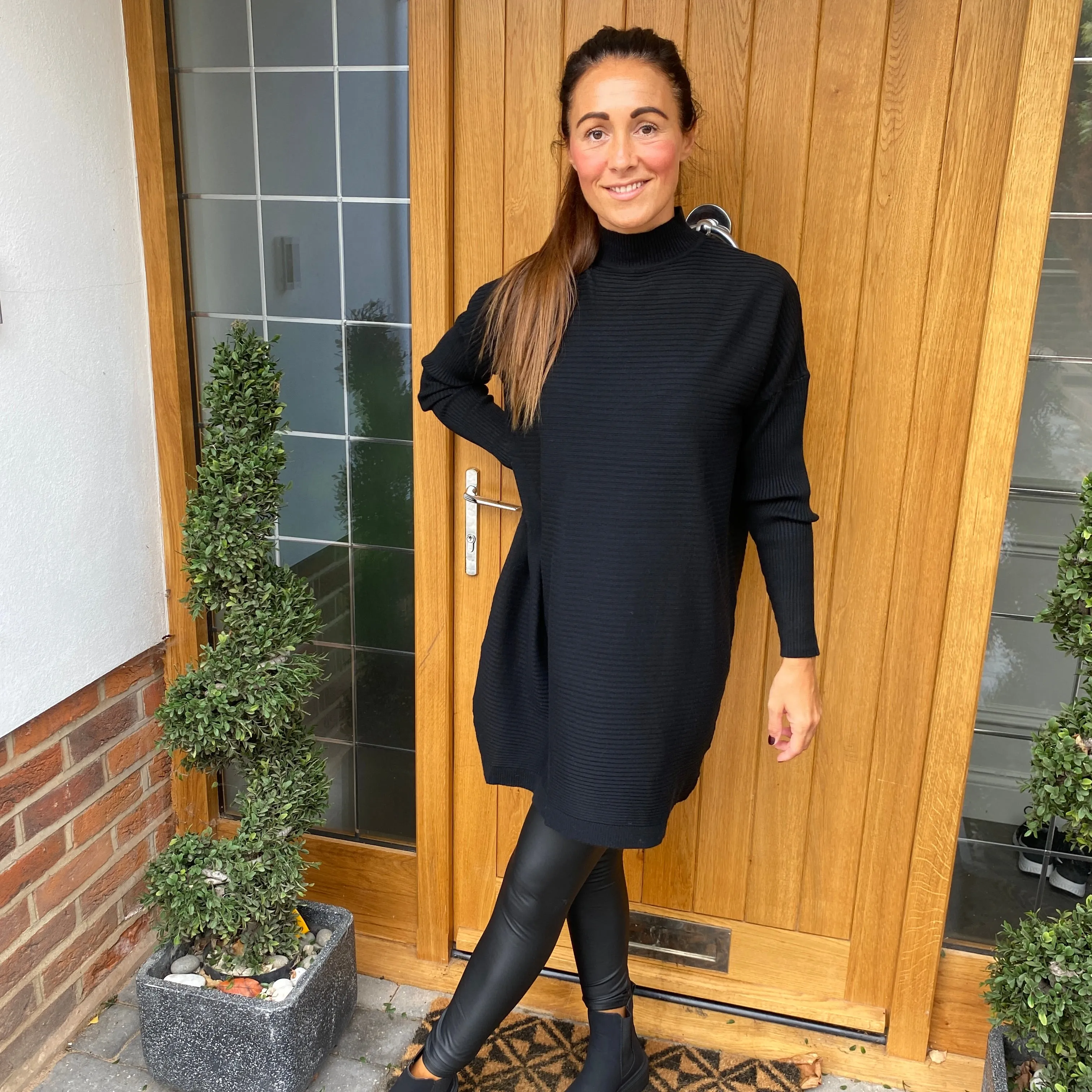 New Toma Ribbed Jumper Dress