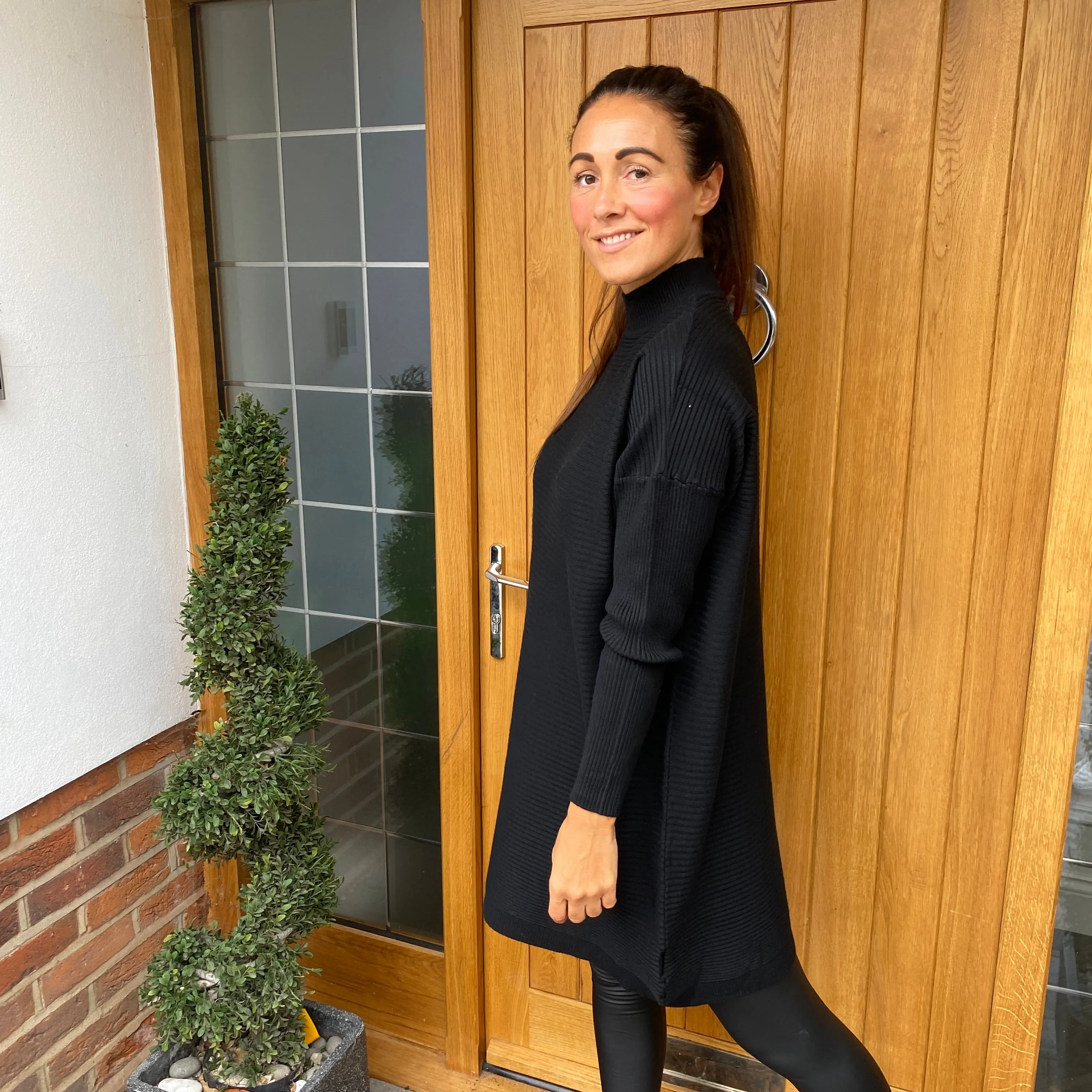 New Toma Ribbed Jumper Dress