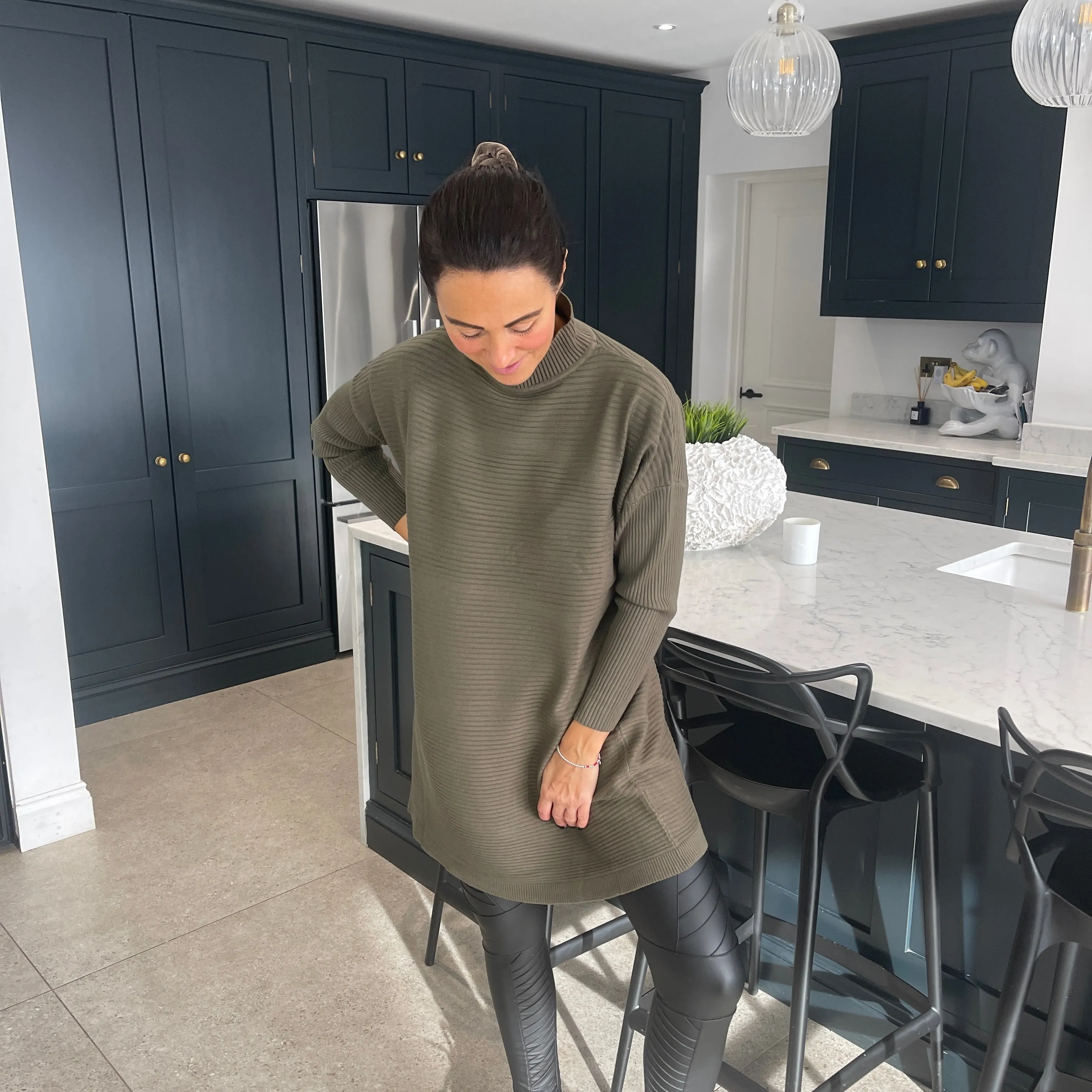 New Toma Ribbed Jumper Dress