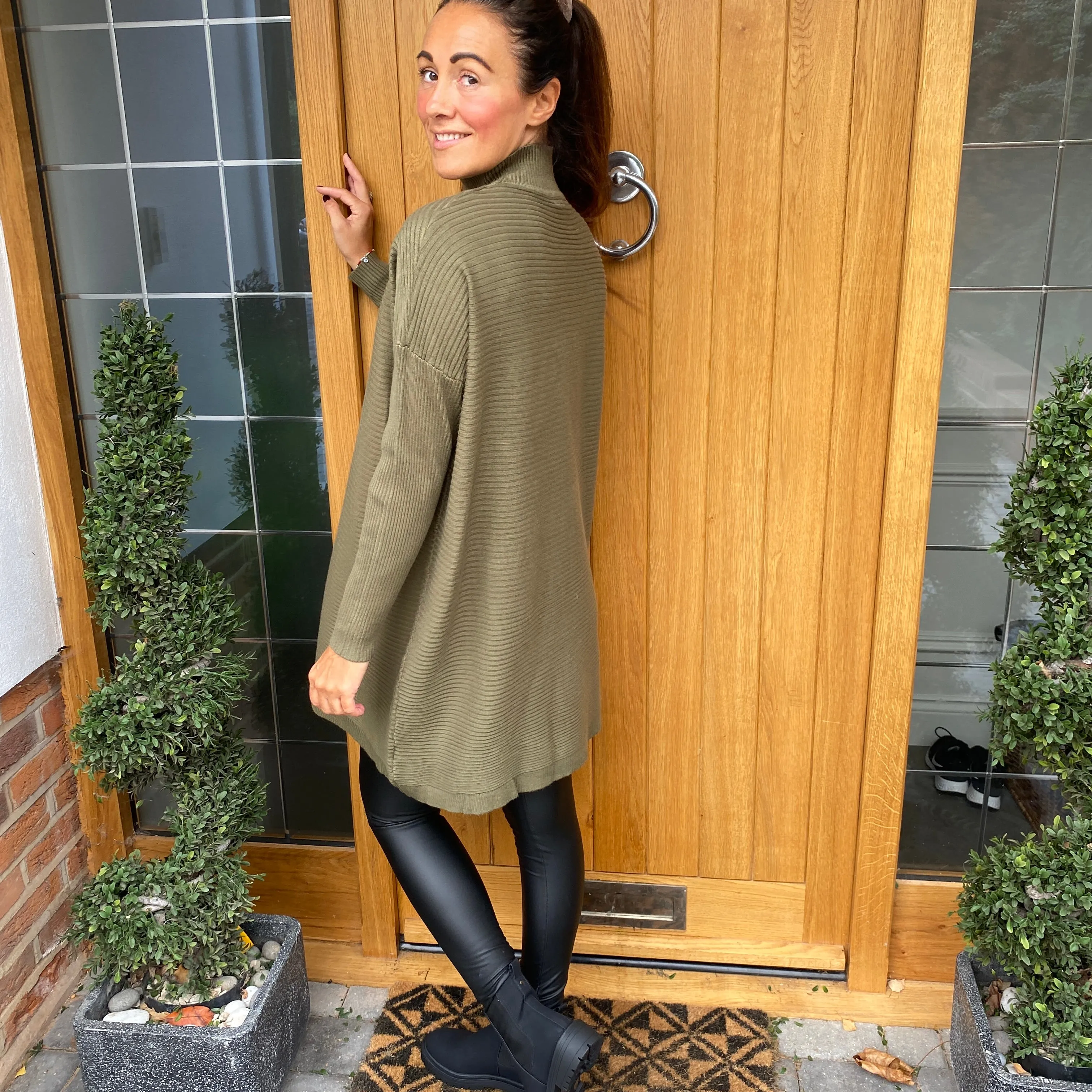 New Toma Ribbed Jumper Dress
