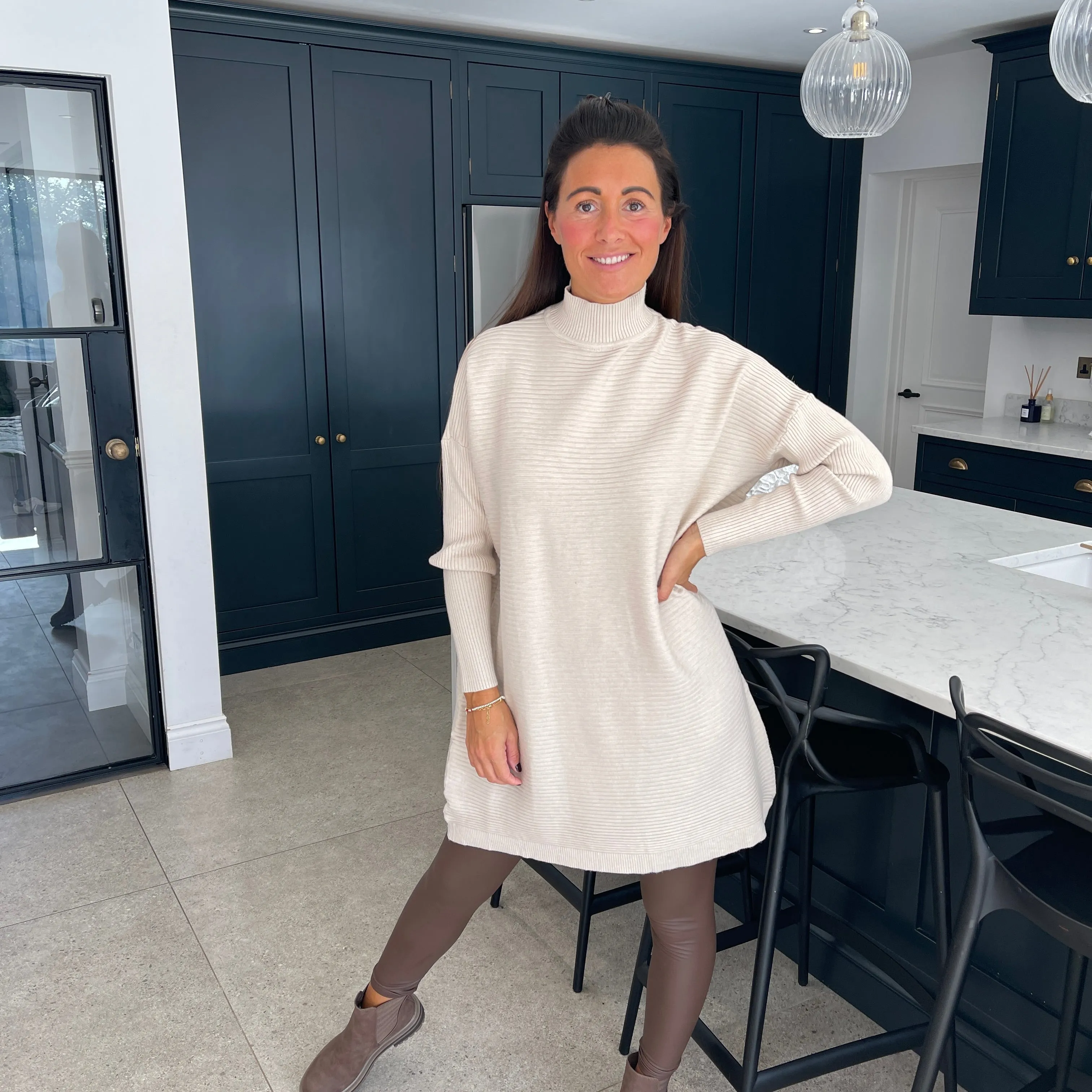 New Toma Ribbed Jumper Dress