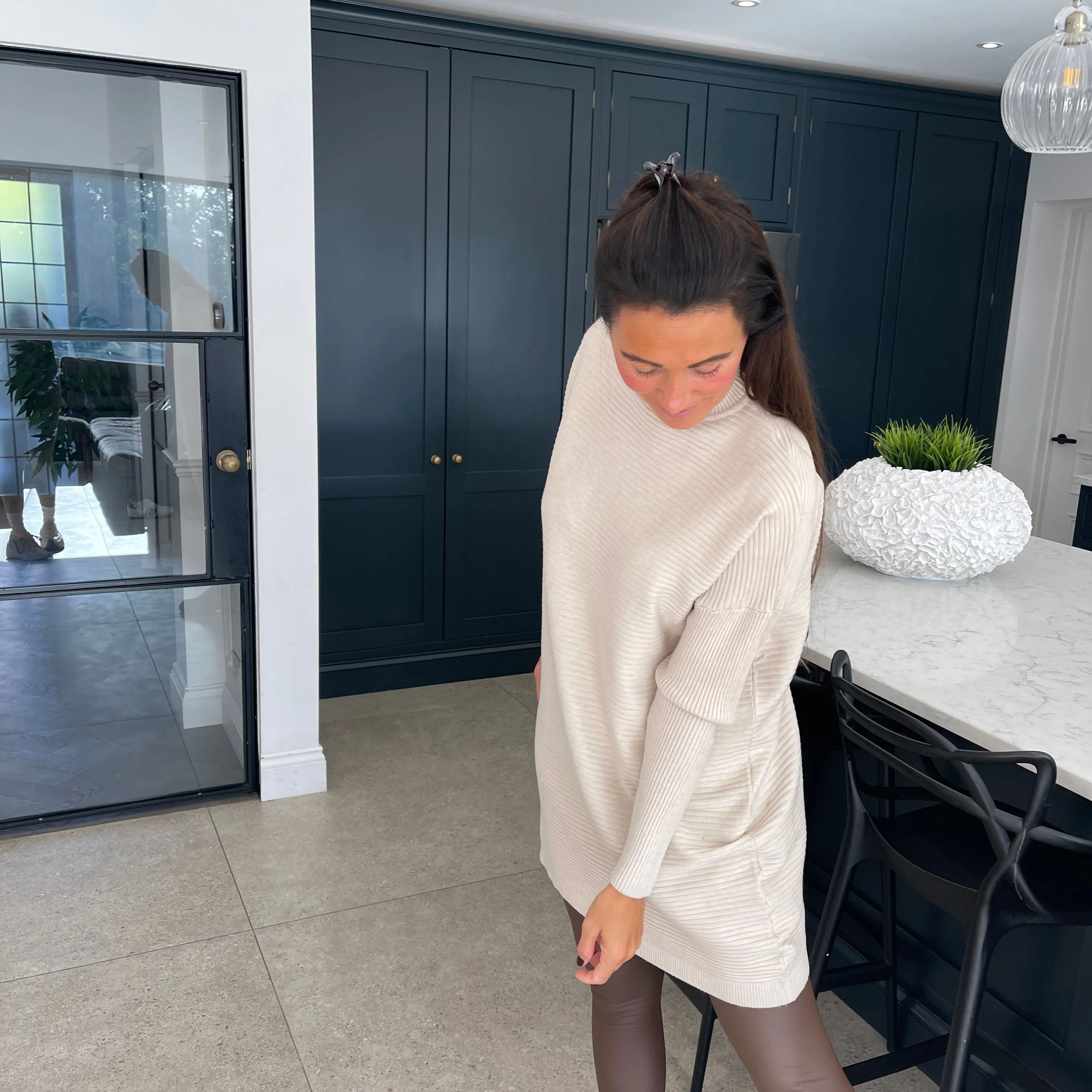 New Toma Ribbed Jumper Dress