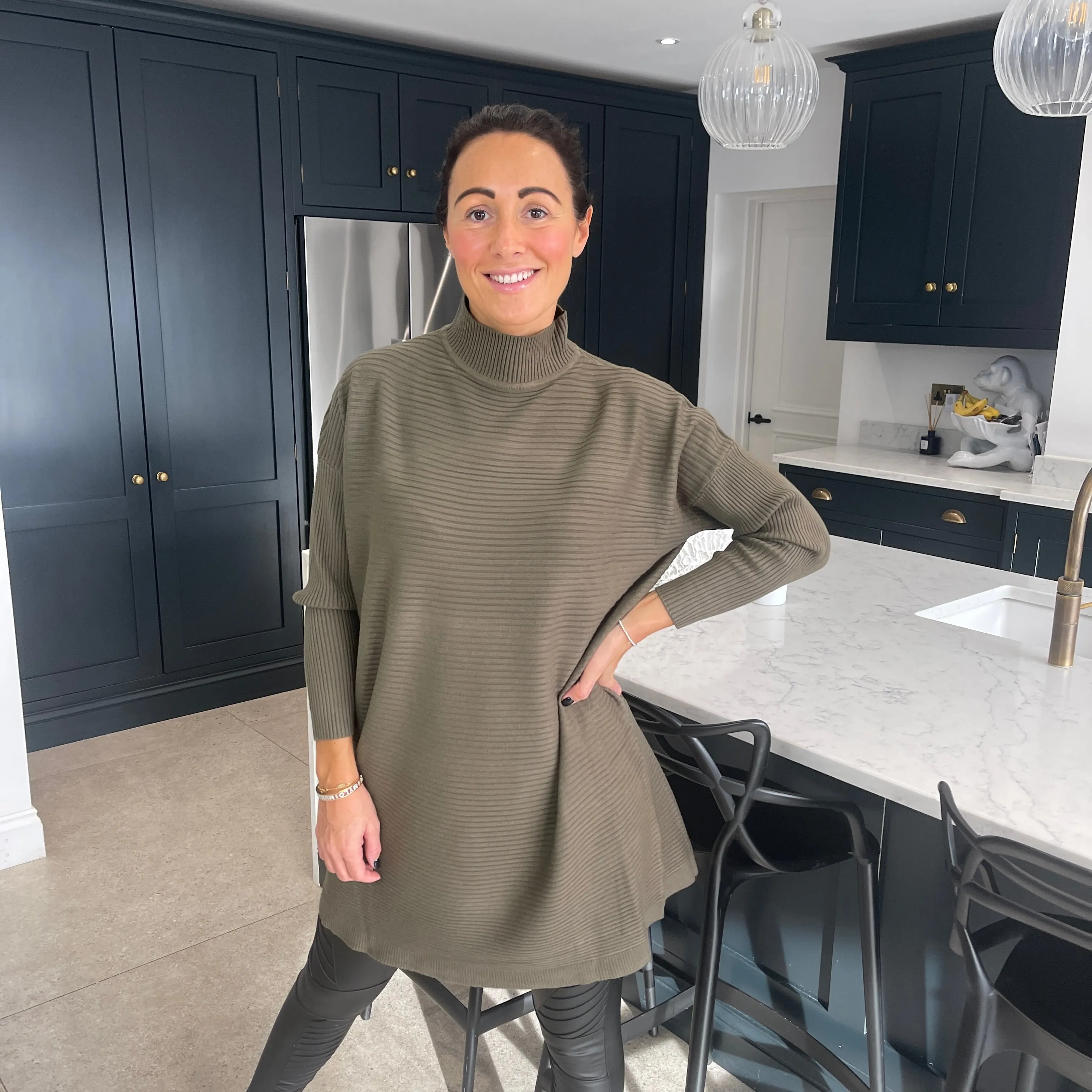 New Toma Ribbed Jumper Dress