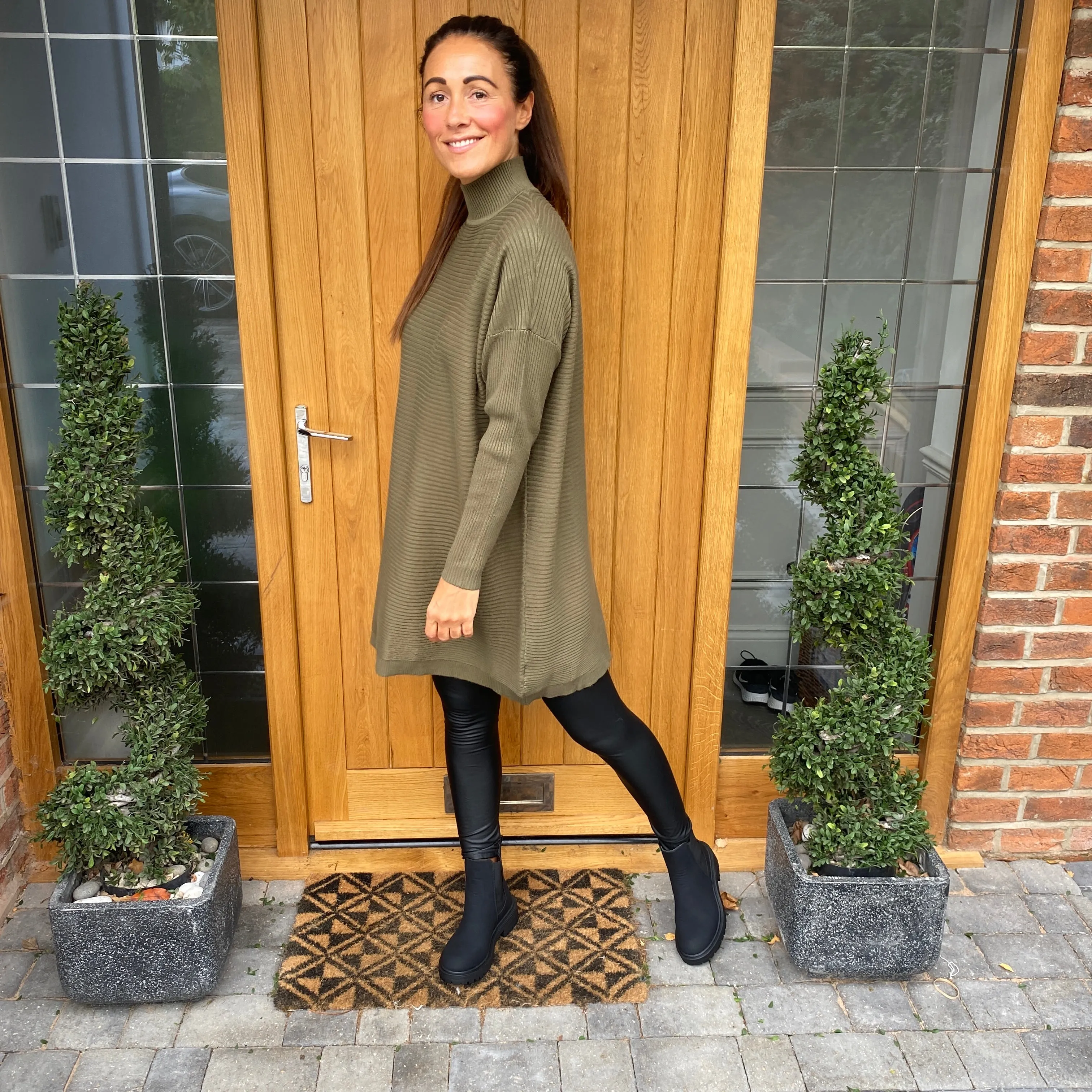 New Toma Ribbed Jumper Dress