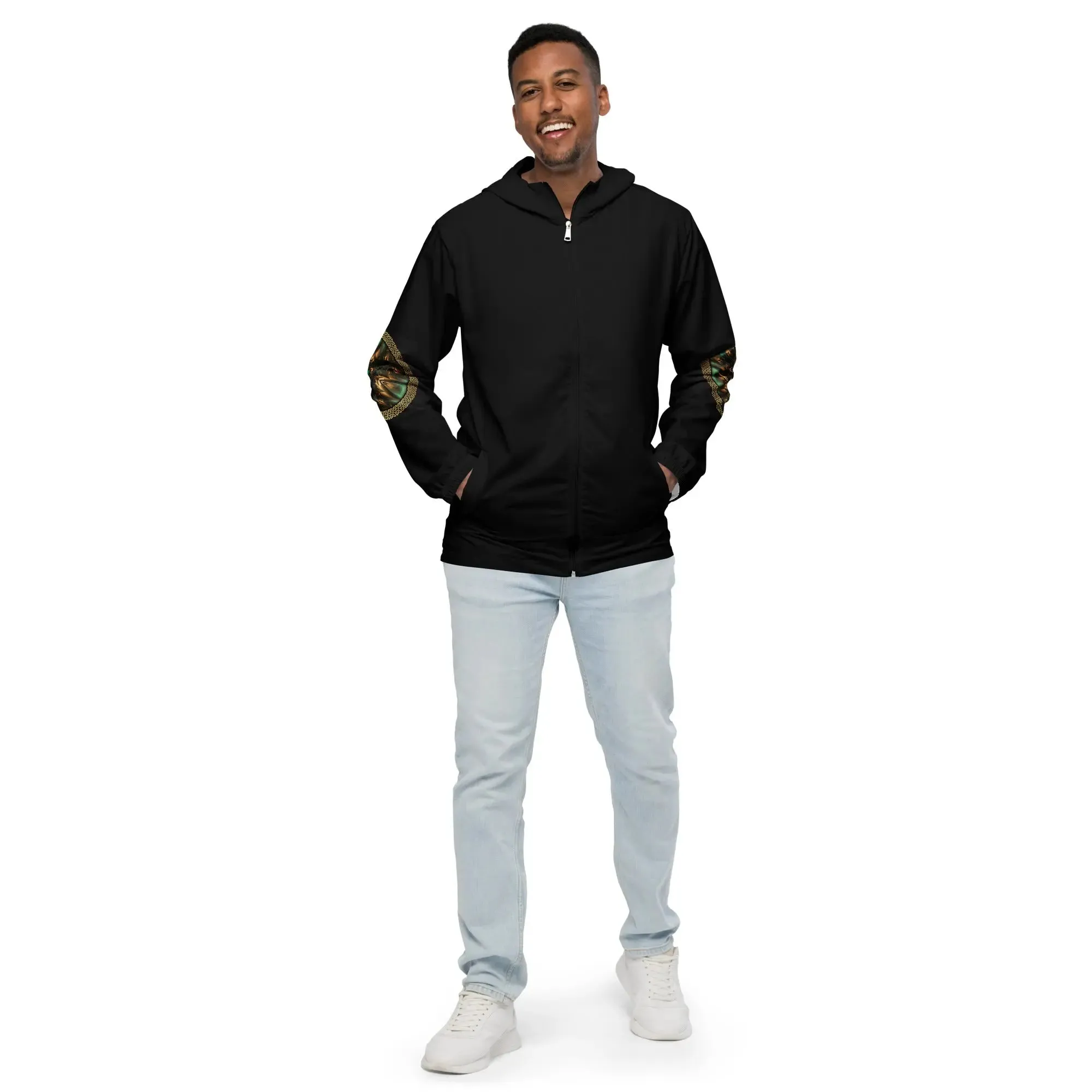 "Salutary Glow" Collection - Men’s Windbreaker
