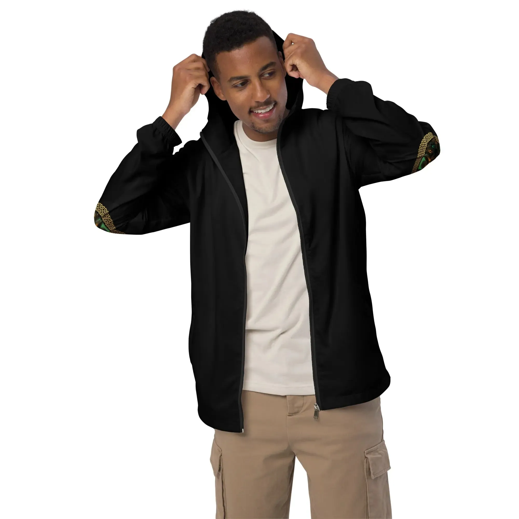 "Salutary Glow" Collection - Men’s Windbreaker