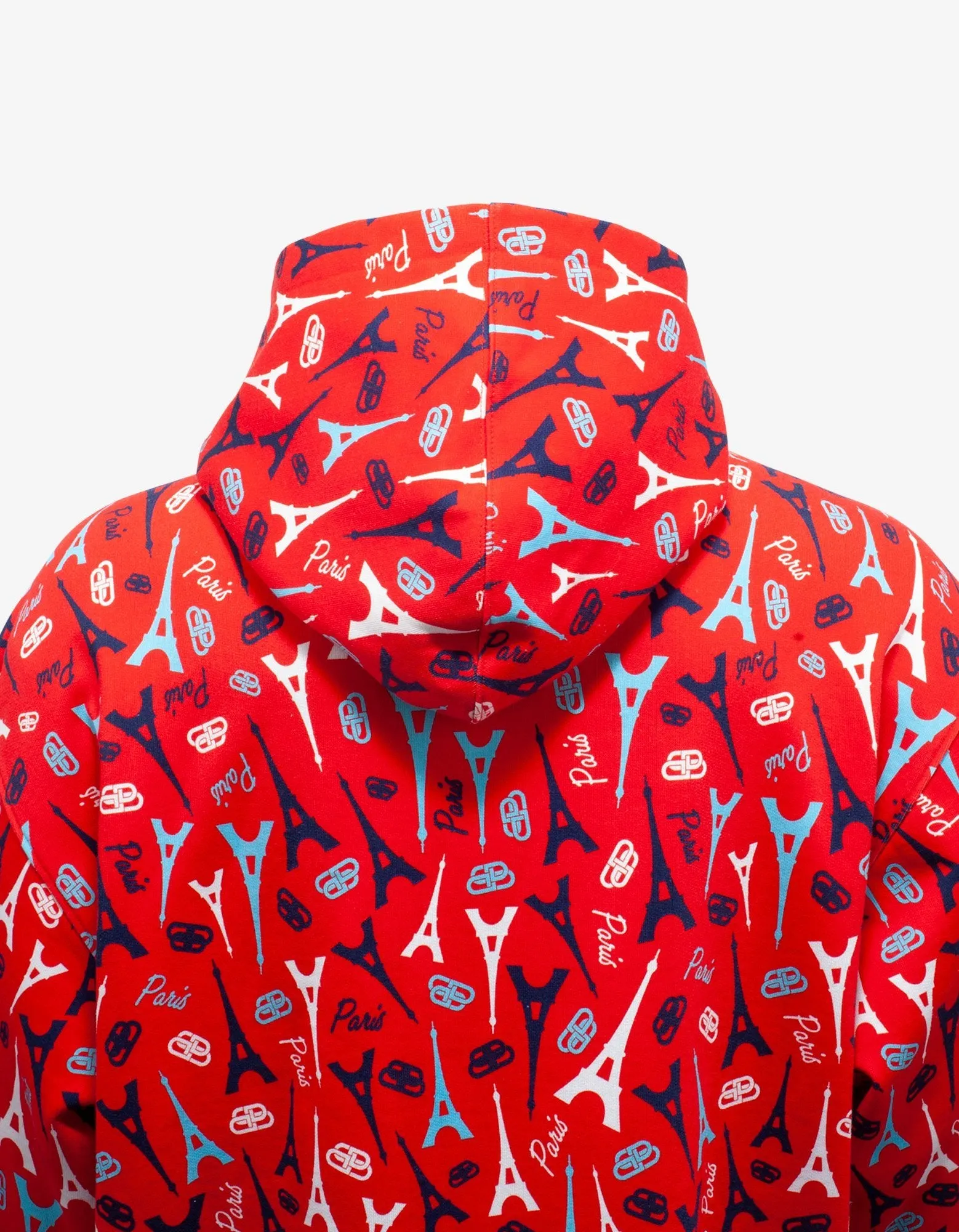 Red BB Paris Oversized Hoodie -
