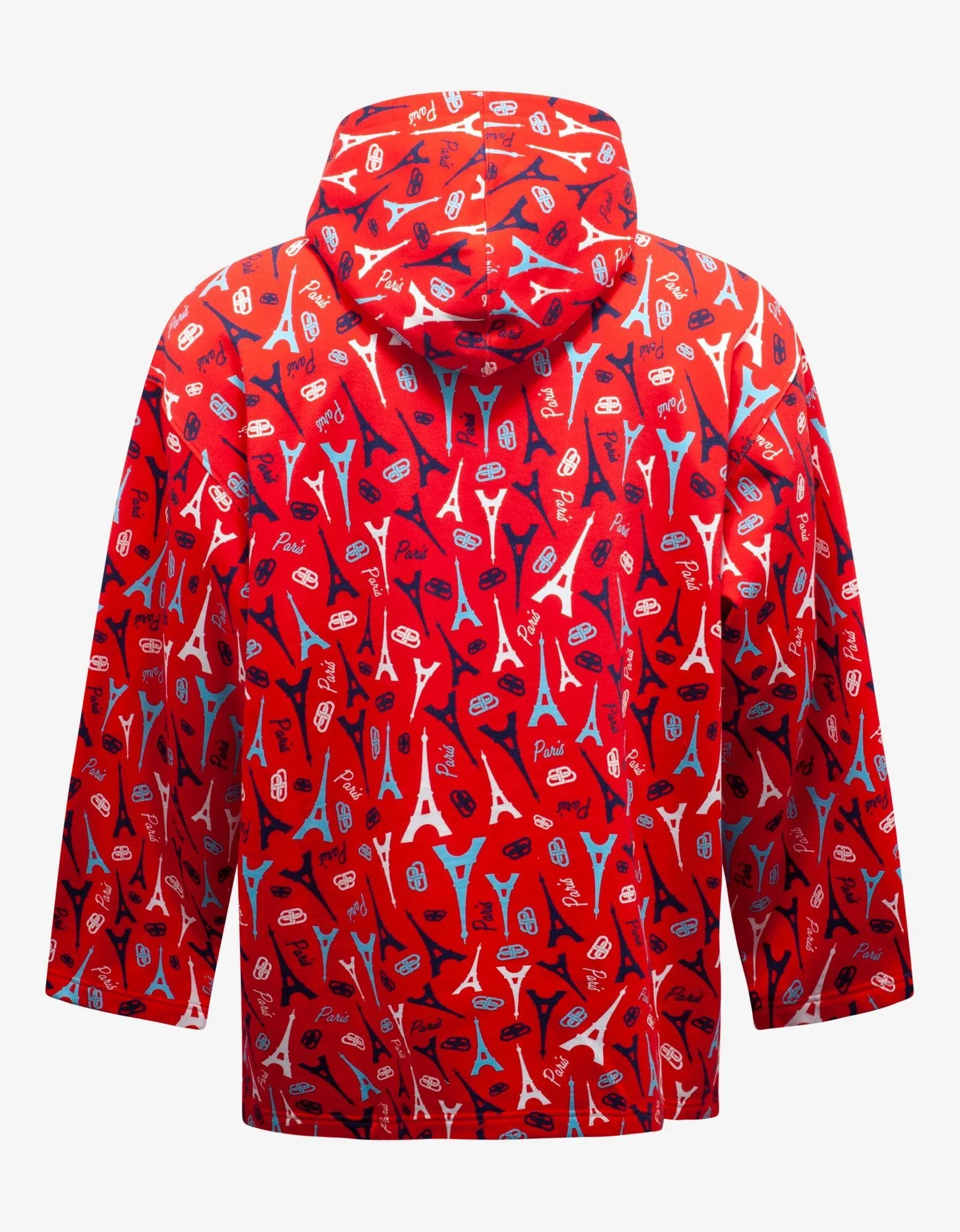 Red BB Paris Oversized Hoodie -