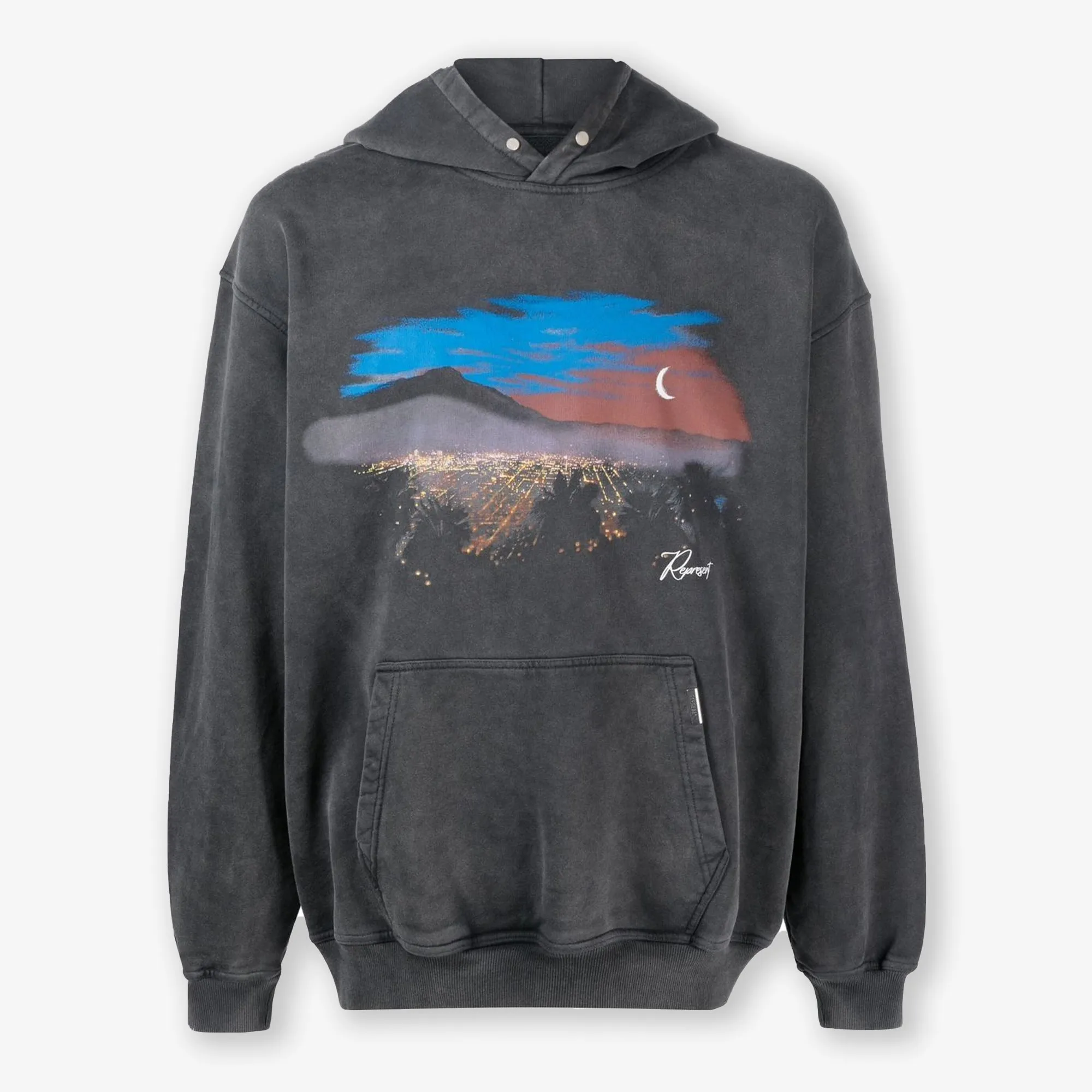 Represent | THE HILLS HOODIE  { VINTAGE GREY