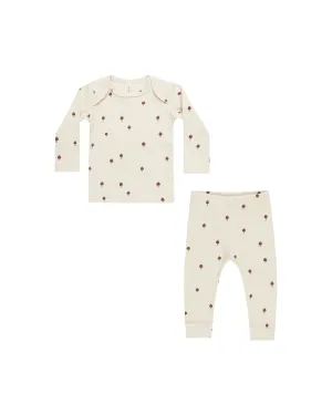 Ribbed Tee   Legging Set | Mushrooms
