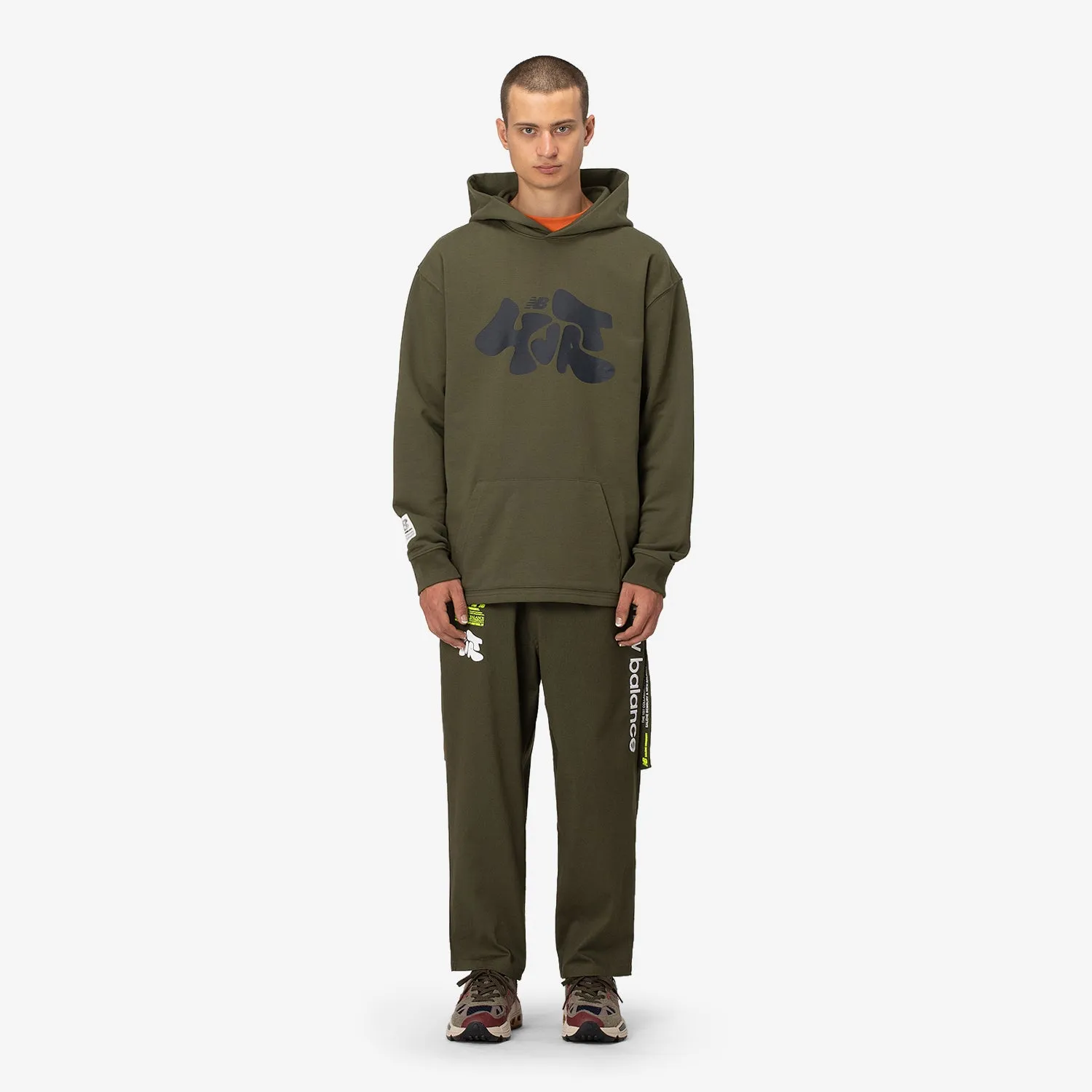 Salehe Bembury Yurt Hoodie Oakleaf Green
