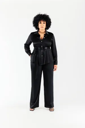 Satin Bettina Blouse