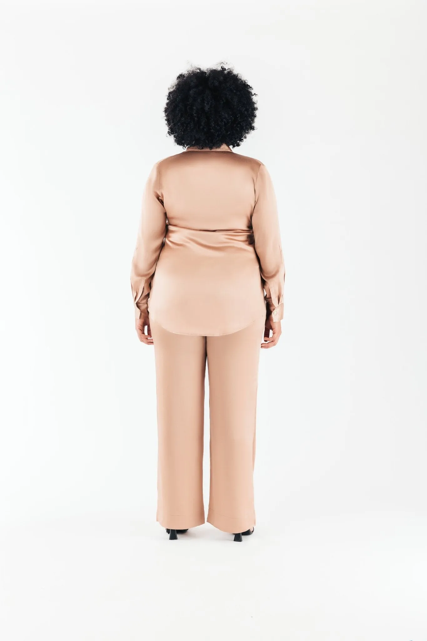 Satin Bettina Blouse
