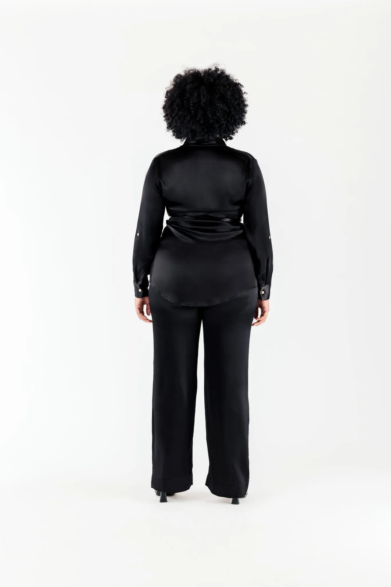 Satin Bettina Blouse